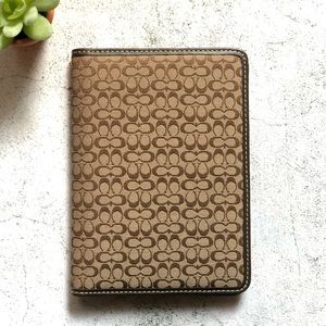 Coach Jacquard Mini Photo Album and Dust Bag